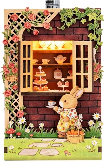 2Kids Toys 3D wooden puzzle magnet Rabbit’s Patisserie