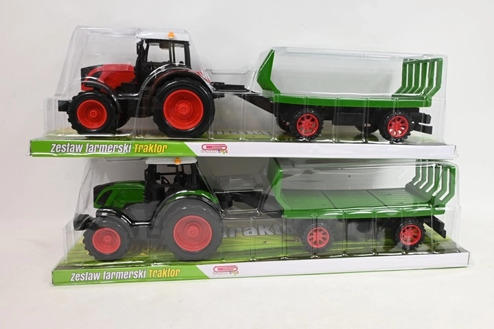 Laste traktor haagisega