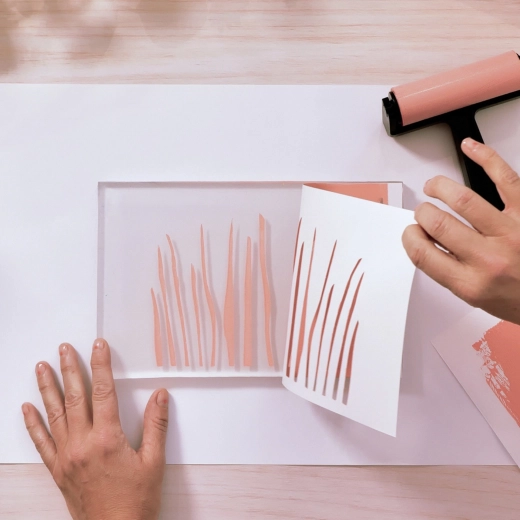Printing with stencils