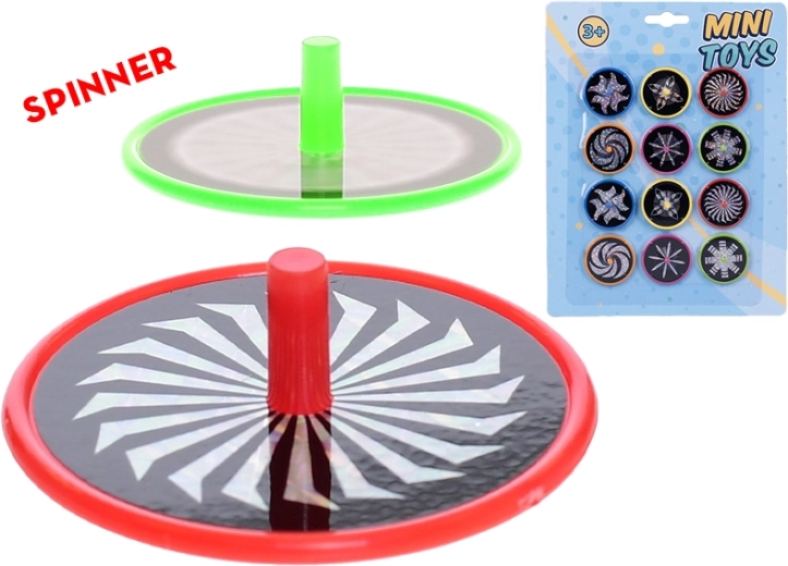 Spinner 4 cm – 12 tk komplekt lastele alates 3. eluaastast