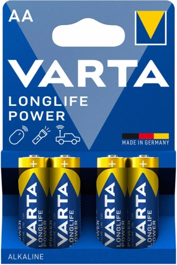 Varta Longlife Power alkalipatareid AA, 4 tk