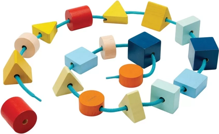 PlanToys lükkimishelmed – геomeetrilised kujundid