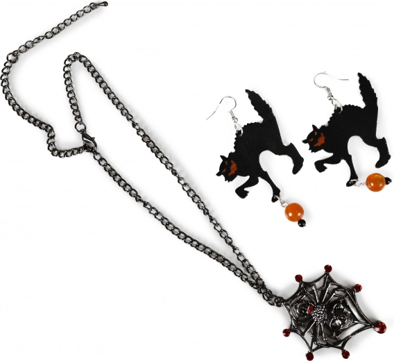 Täiskasvanutele mõeldud Halloweeni ehtekomplekt