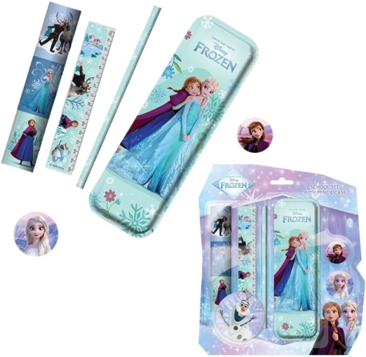 School set with pencil case – Frozen Kingdom