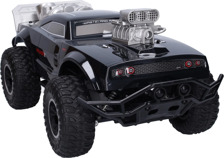 Suspension construction and large wheels
