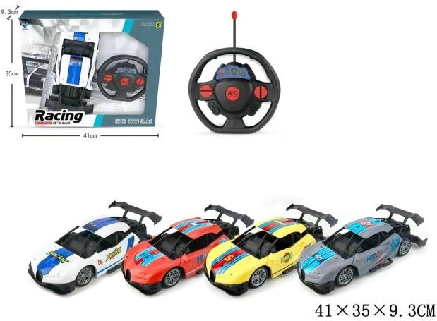 Raadio teel juhitav auto koos laadijaga