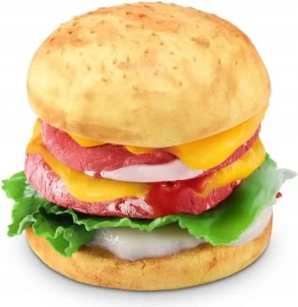 Realistic slime burger