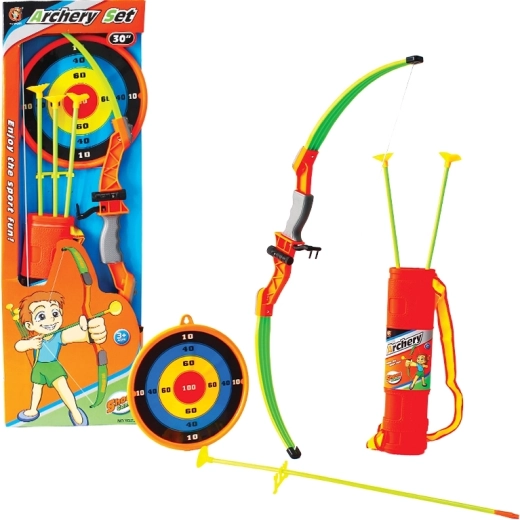 Laste vibu 76 cm koos märklaua ja 3 iminapaga noolega