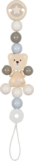 Pacifier clip chain with teddy bear - 1 piece