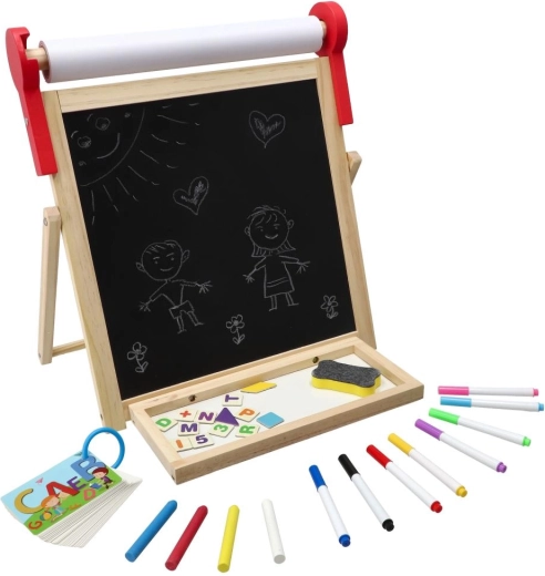 Two writing surfaces for endless ideas