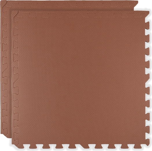 HUMBI Foam Floor Play Mat 120 × 60 cm, waterproof large puzzle, 2 pcs, brick