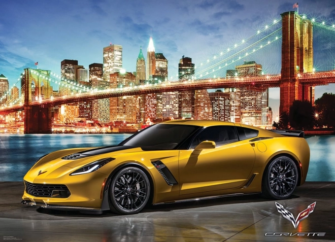 Eurographicsi 1000-osaline pusle Chevrolet Corvette Z06
