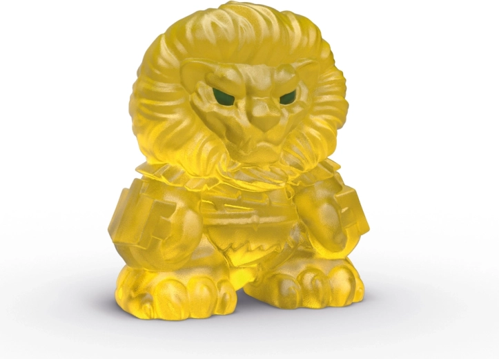 Transparent mini figure with lion mane