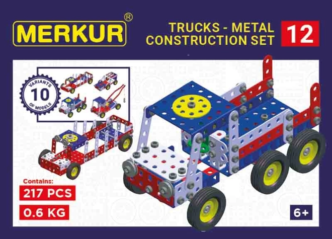 Merkur puksiirauto ehituskomplekt