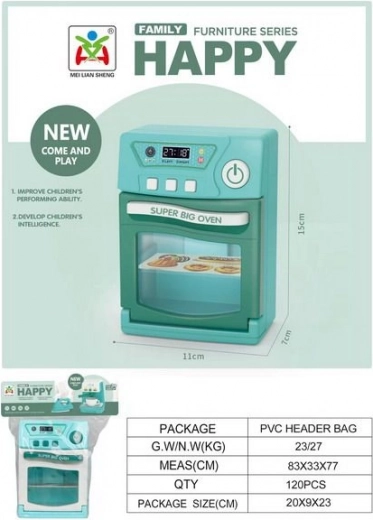 Children's Oven with Effects 15 cm