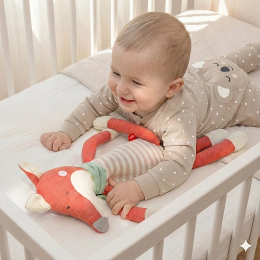 Soft and easy to grasp for babies