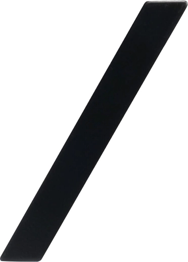 House Number Hyphen 95 mm in Stainless Steel – Black Matte