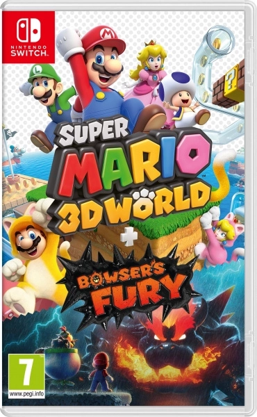 Nintendo Switch: Super Mario 3D World + Bowser's Fury (kasutatud mäng)
