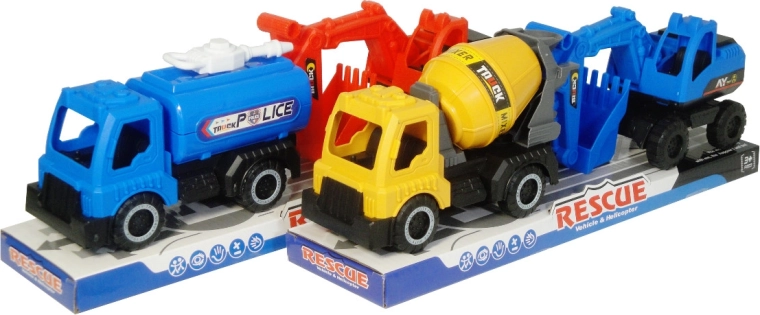 Construction and Rescue Machines – 2-Vehicle Friction Set