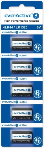 Aluseline patarei LR44 / LR1325 / 544A – blister 5 tk