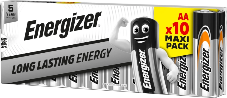 Energizer Everyday leelispatareid AA, 10 tk