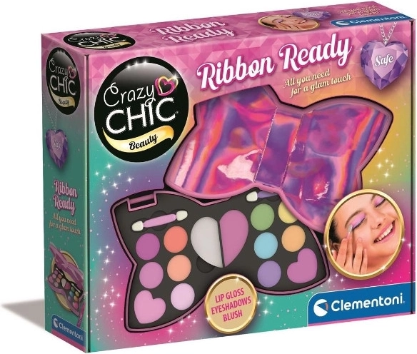 Crazy Chic holograafilise lipsu kujuline kosmeetikakott