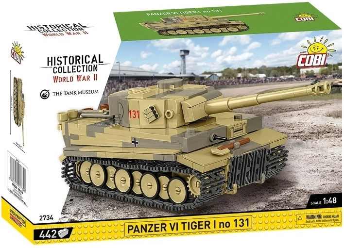 Model of Panzer VI Tiger I No. 131 by COBI