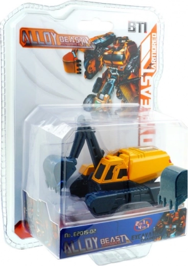 Transformer-kallur ehitusmasin-robot