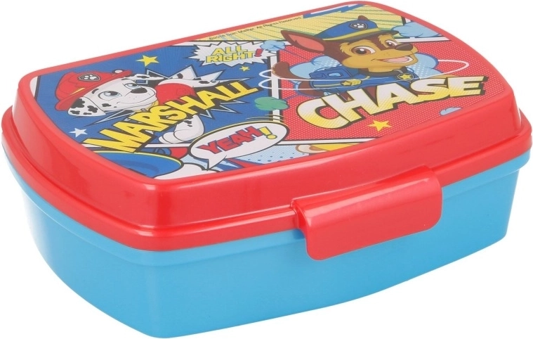 PAW PATROL snack box plastic 17.5 × 14.5 × 6.5 cm