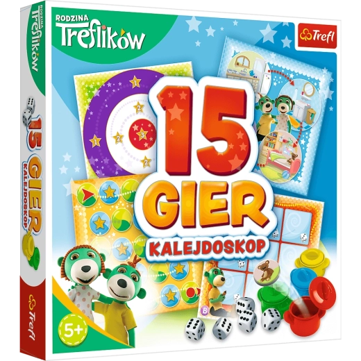 Kaleidoskoop 15 mängu TREFLIKI – perelauamäng