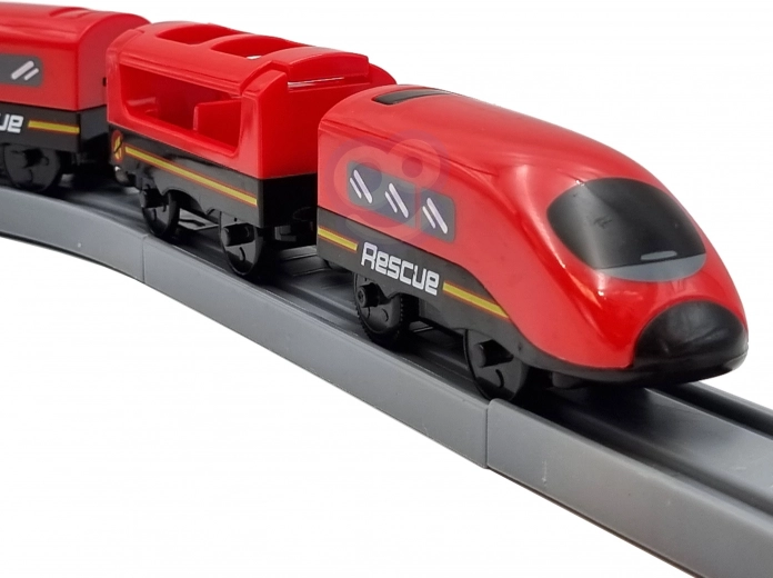 Electric rescue train