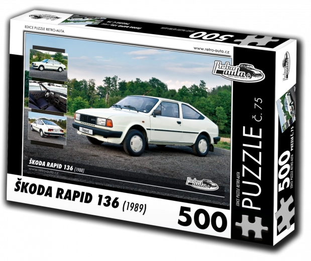Pusle Retro-autod Škoda Rapid 136 (1988) – 500 tükki