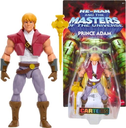 Masters of the Universe Prince Adam figuur 14 cm koos lisatarvikuga