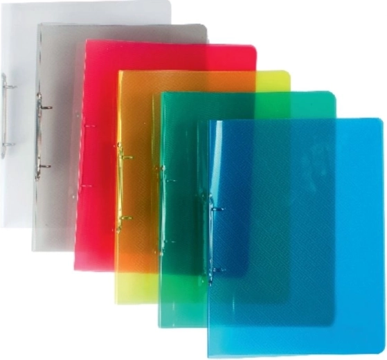 A5 Polypropylene Ring Binder Lines, 2 Rings