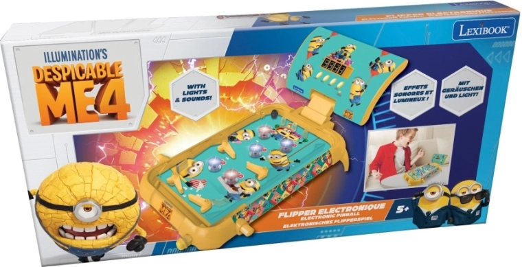 Electronic Tabletop Pinball MINIONS by Lexibook