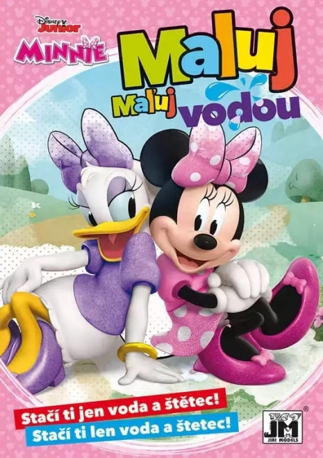 Värviraamat A5 „Värvi veega” Minnie
