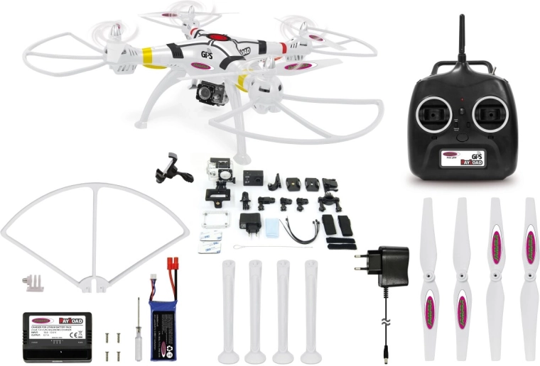 Full HD Wi‑Fi camera for photos, video and FPV