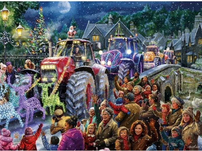 Puzzle Farmer’s Christmas XL 500 pieces GIBSONS