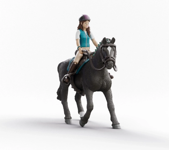 Schleich Horse Club Lisa & Storm – rider figure with horse for kids