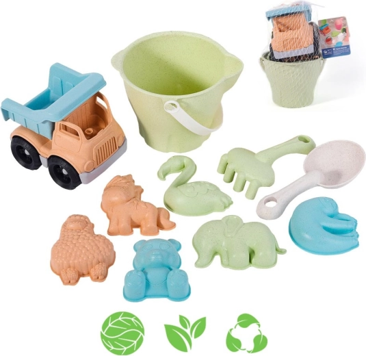 Woopie Green ökoloogiline liivakomplekt autoga, 11 osa