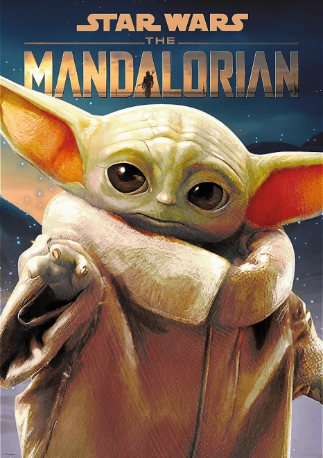 Pusle TREFL Premium Plus Star Wars: Mandalorian – Grogu, 1000 tükki