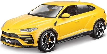 Lamborghini Urus auto mudel kollane 1:18