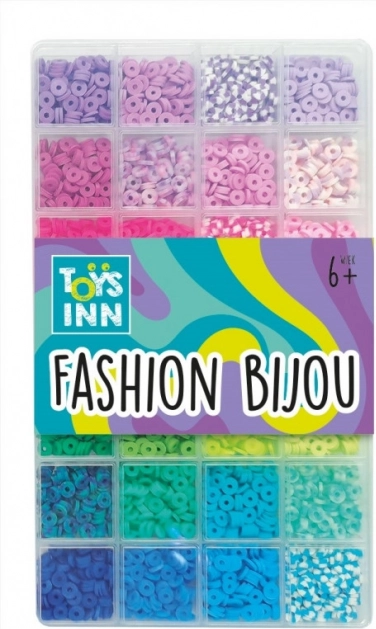 Koraliky Clay Beads helmeste segu sinistes toonides
