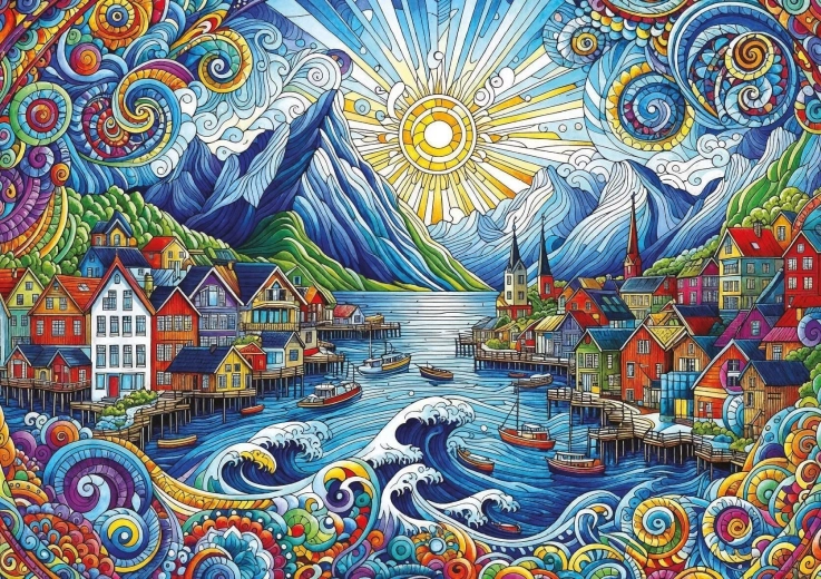 Art Puzzle – Celtic Whirlwind 1500 pieces