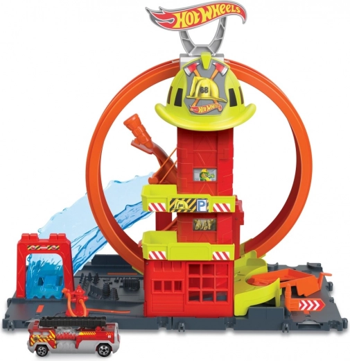 Hot Wheels City super tuletõrjejaam loopiga