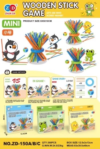 Mini skill game Patyczki – Frog edition