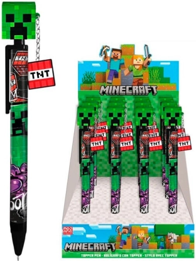Minecrafti pastapliiats 3D topperiga