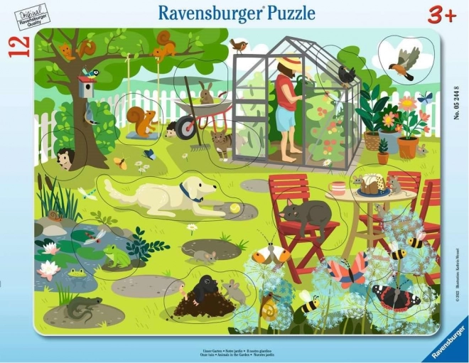 Ravensburger pusle „Meie aed” 12 tükki
