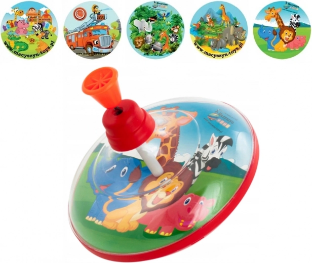 Suur plastist vurr lastele