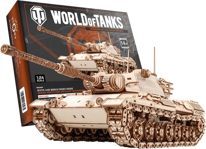 Little Story Wooden 3D Puzzle World of Tanks Leopard 1